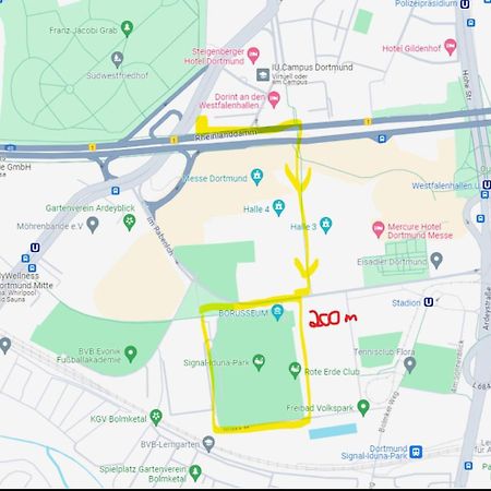 Moderne Und Helle Ferienwohnung Im Herzen Der Stadt Ντόρτμουντ Εξωτερικό φωτογραφία
